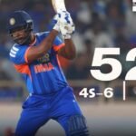 21 பந்துகளில் 52 ரன்கள்!”.. பவுலர்களை பந்தாடிய சஞ்சு சாம்சன்!”.. L 