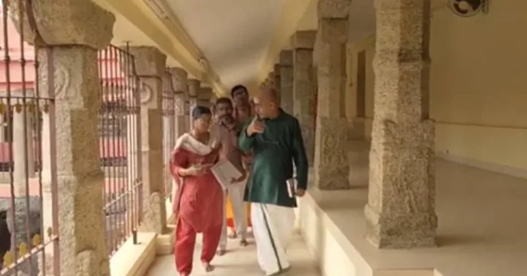 பாபநாசம் தாமிரபரணி ஆறு மற்றும் மண்டபத்தில் உயர் நீதிமன்ற நீதிபதி ஜி.ஆர்.சுவாமிநாதன் நேரில் ஆய்வு!