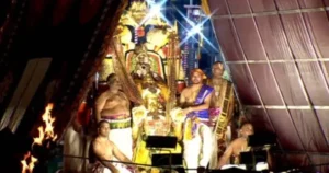திருப்பதி ஏழுமலையான் கோயில் வருடாந்திர பிரம்மோற்சவ விழா – கருட சேவை கோலாகலம்!