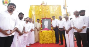 முத்துராமலிங்க தேவர் ஜெயந்தி – சென்னையில் முதலமைச்சர் விஜய் மரியாதை!
